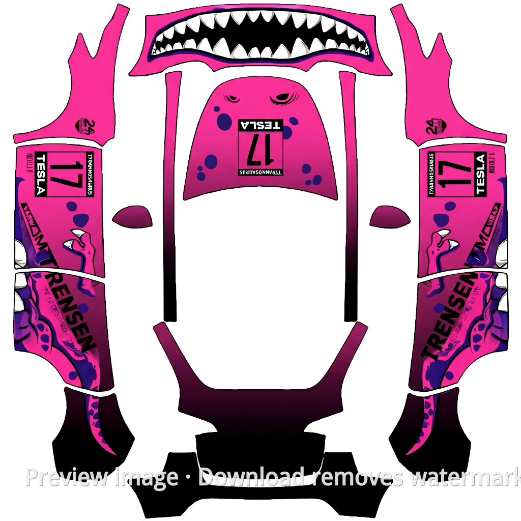 Tyrannosaurus Series Livery 4 - Model Y