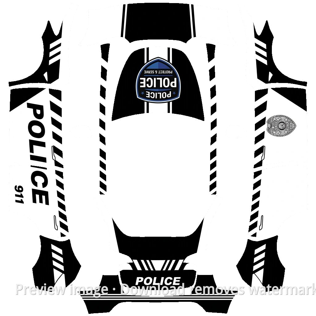 Police Car Series 15 - Model Y