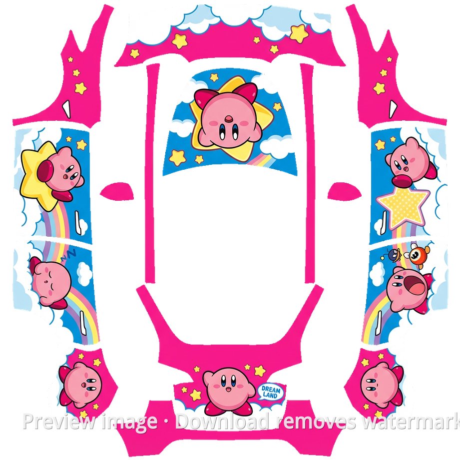 Model Y Kirby Theme Wrap Template