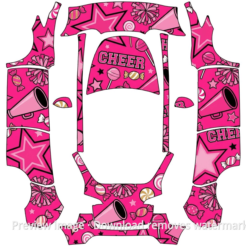 cheer Pink Theme - Model Y