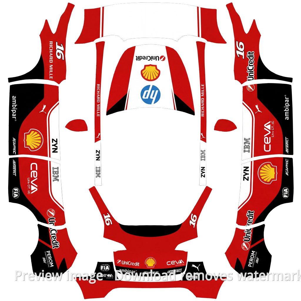 Premium Racing Livery 1 - Model Y