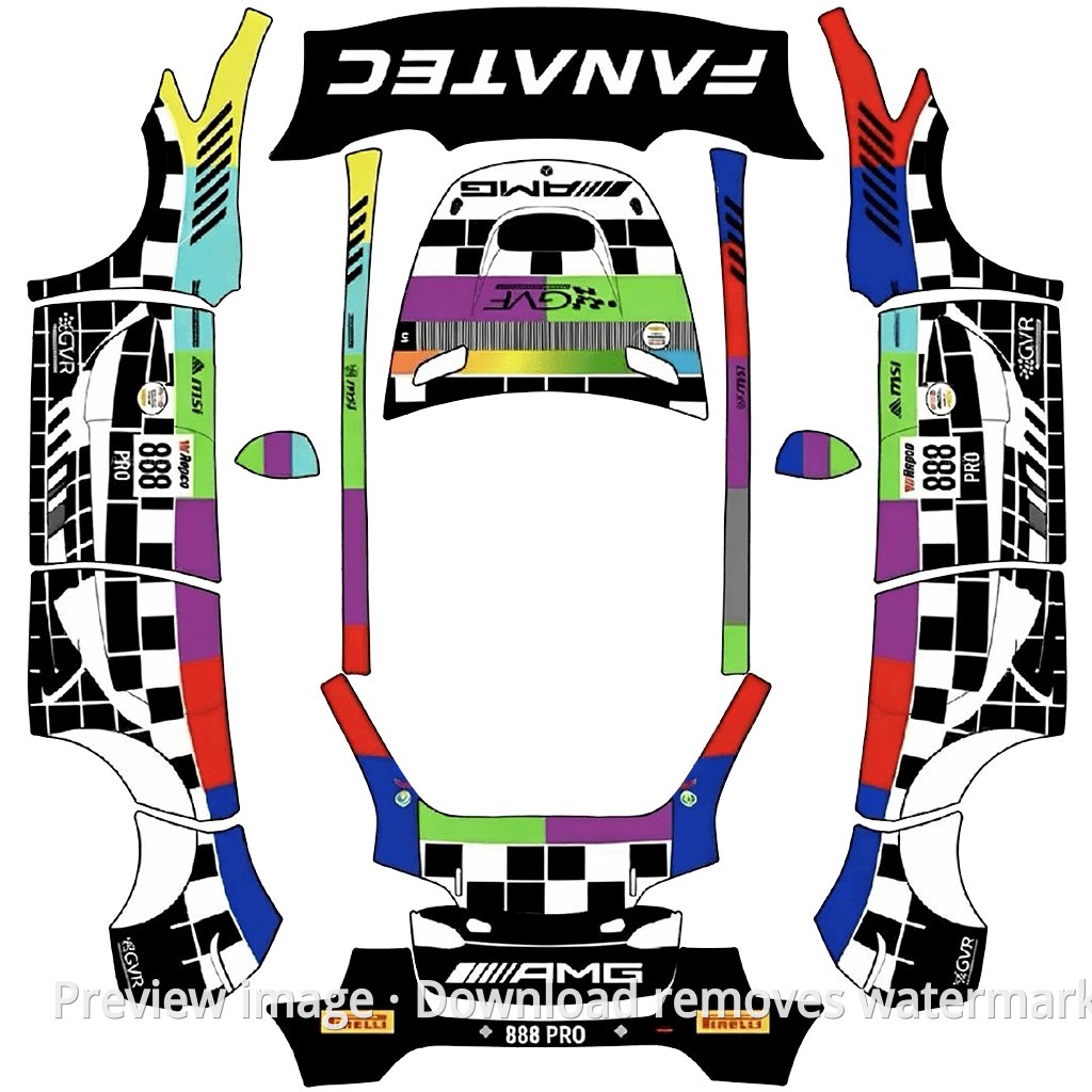 AMG888 Series Livery - Model Y
