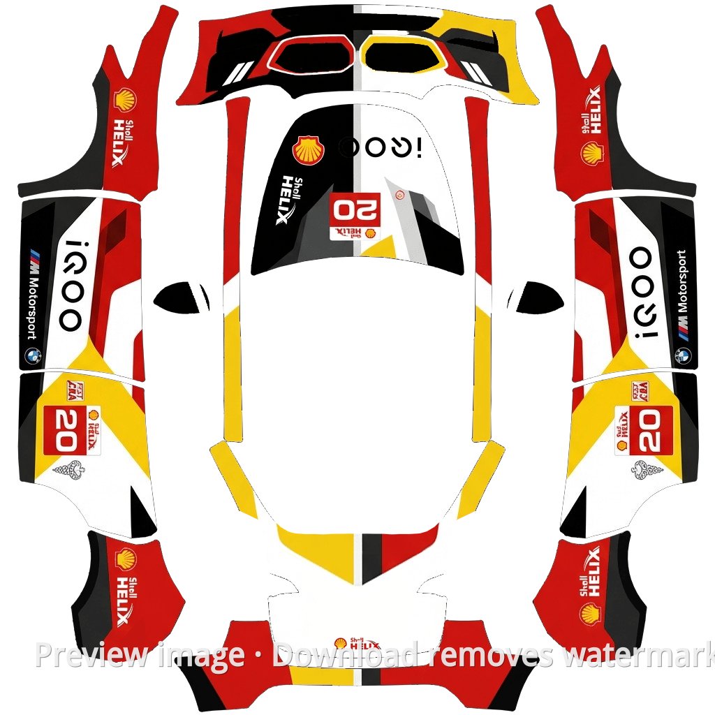 BMW M Hybrid V8 Livery - Model Y