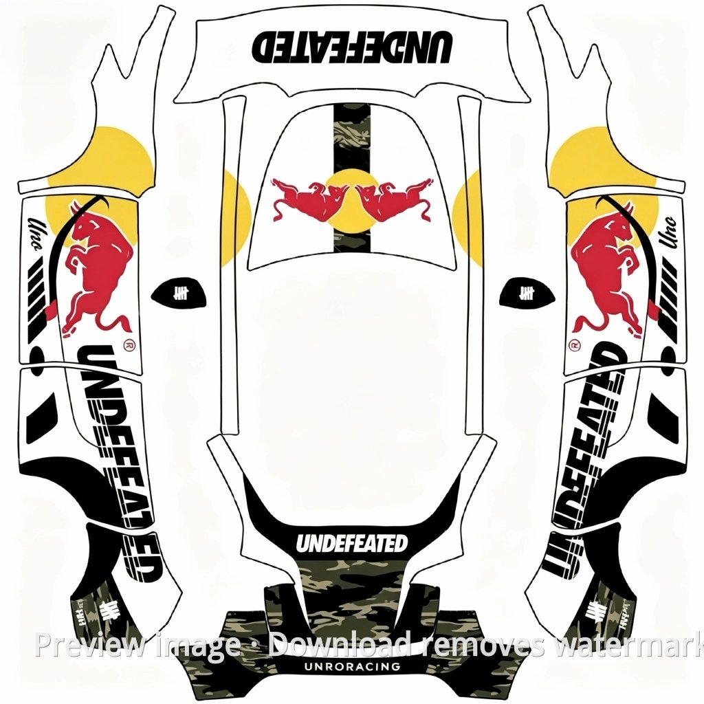 Wang Yibo White Bull Livery - Model Y