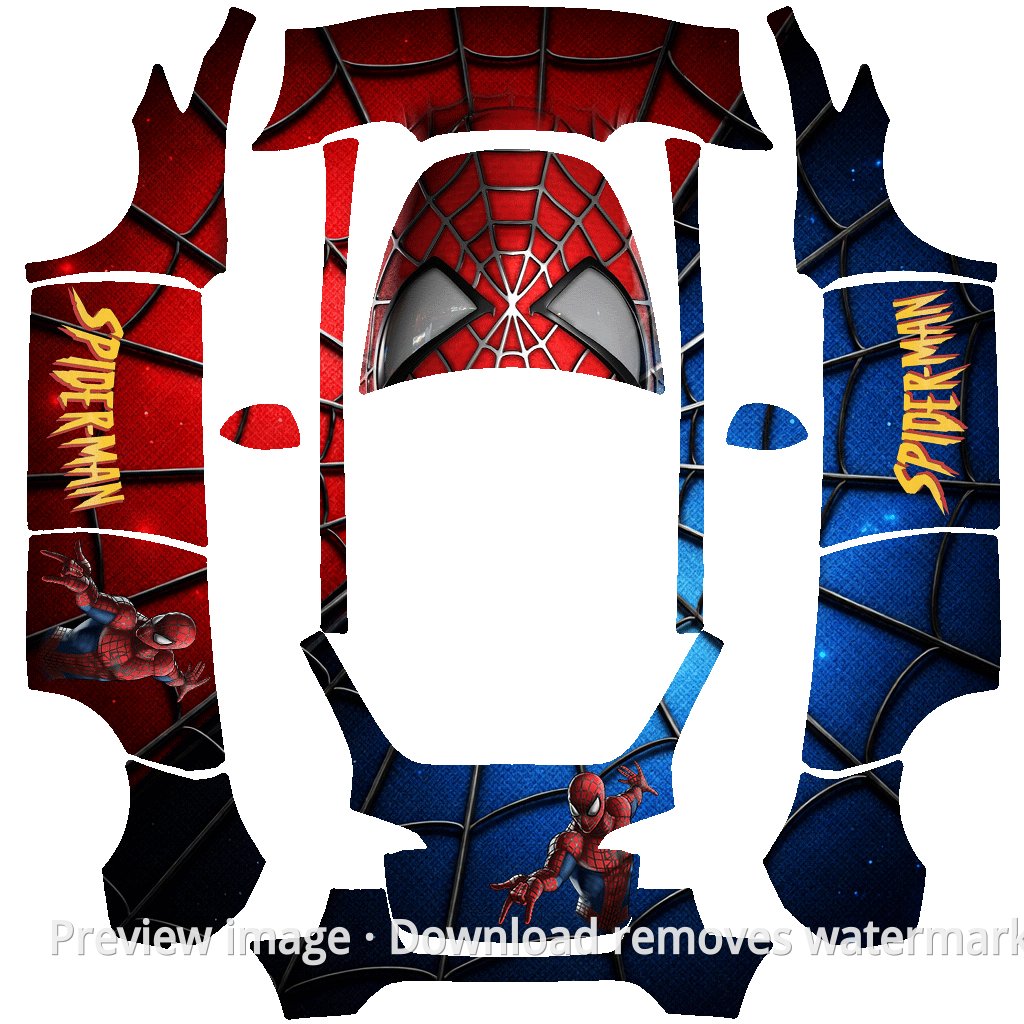 Spider-Man Skin - Model Y