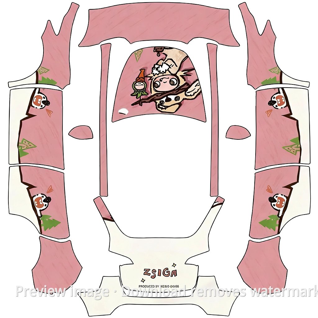 POP MART Zsiga Series Skin 3 - Model Y