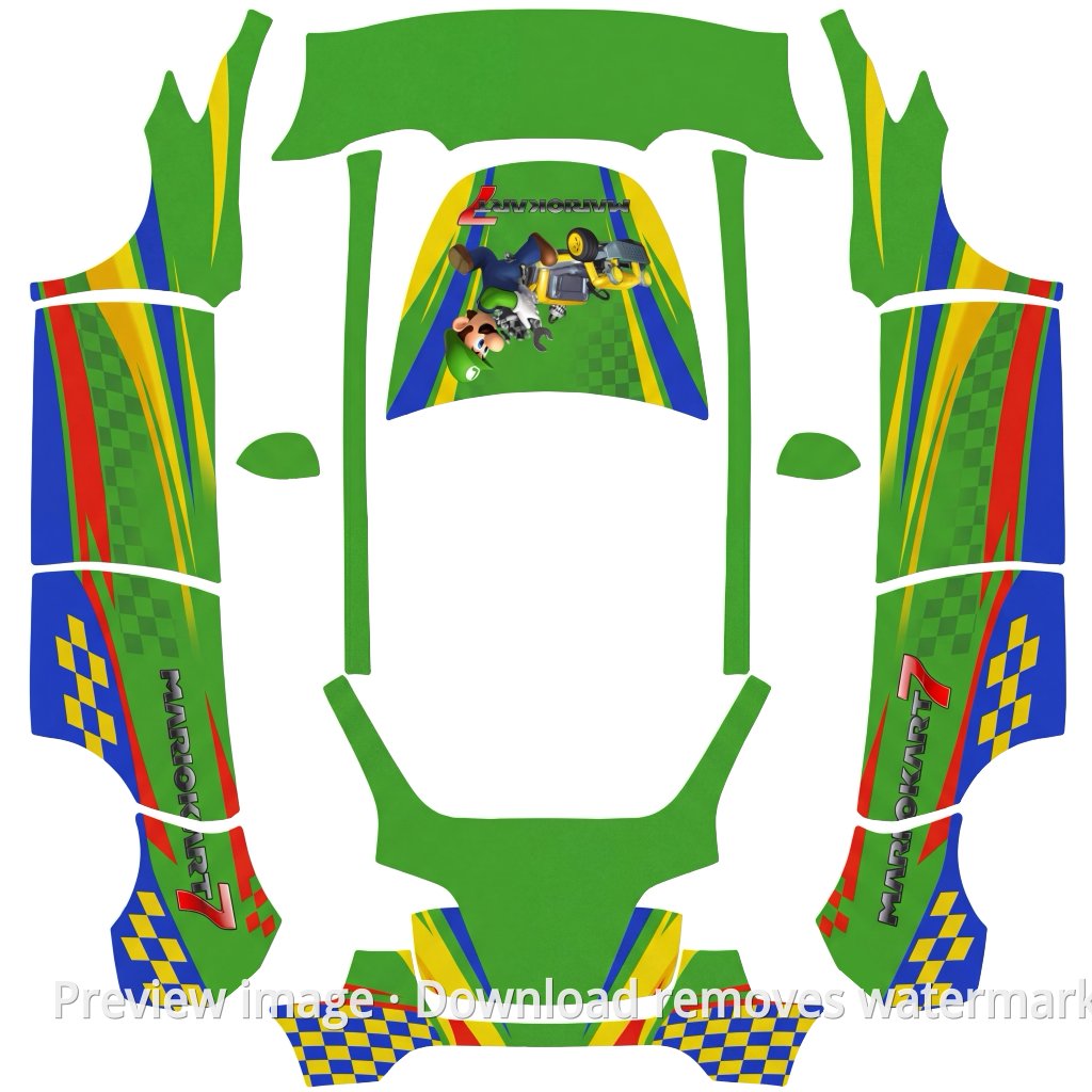 Mario Premium Skin - Model Y