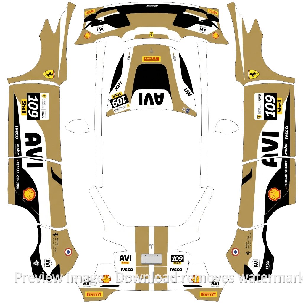 Porsche 911 GT3 R (992) Livery - Model Y