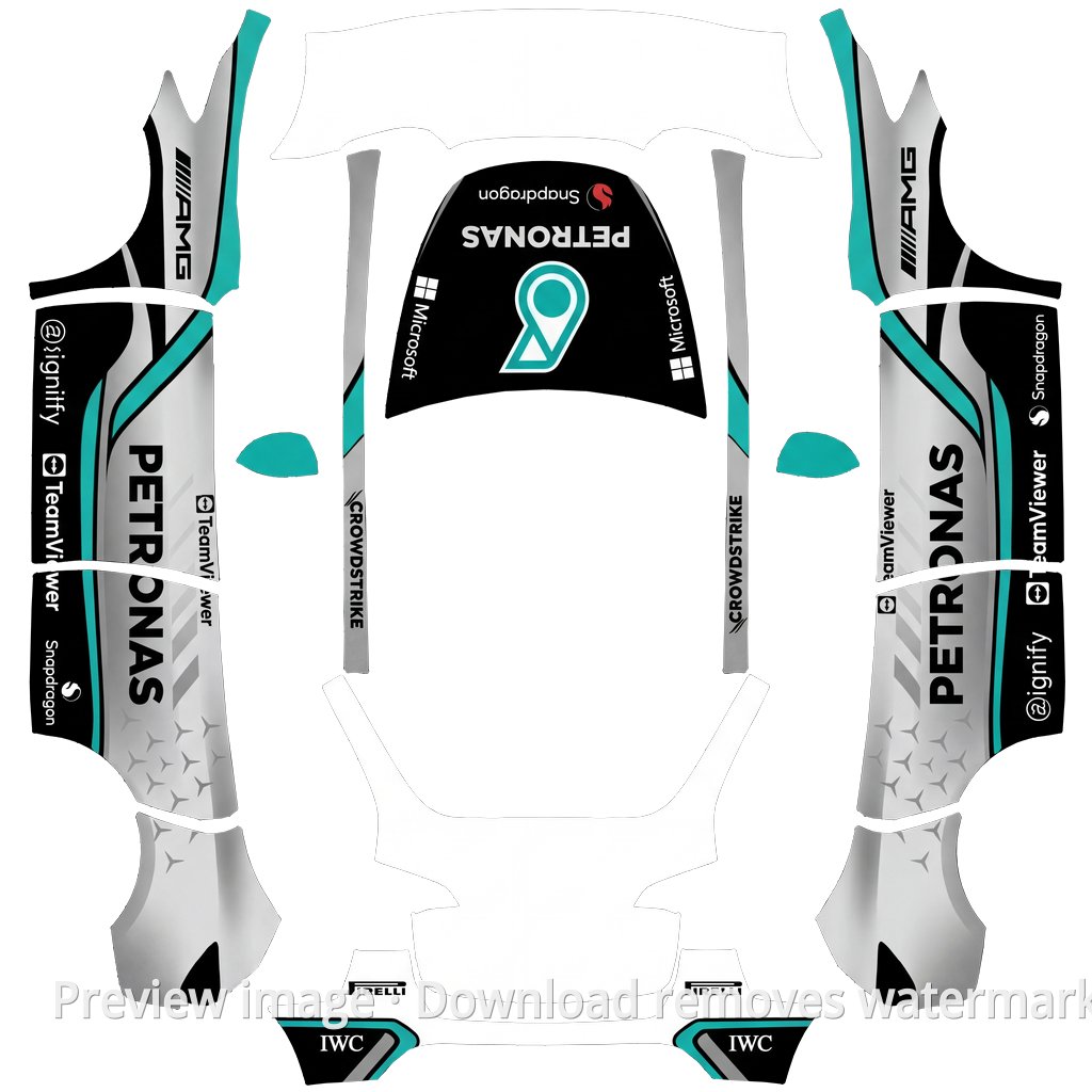 Premium Racing Livery 7 - Model Y
