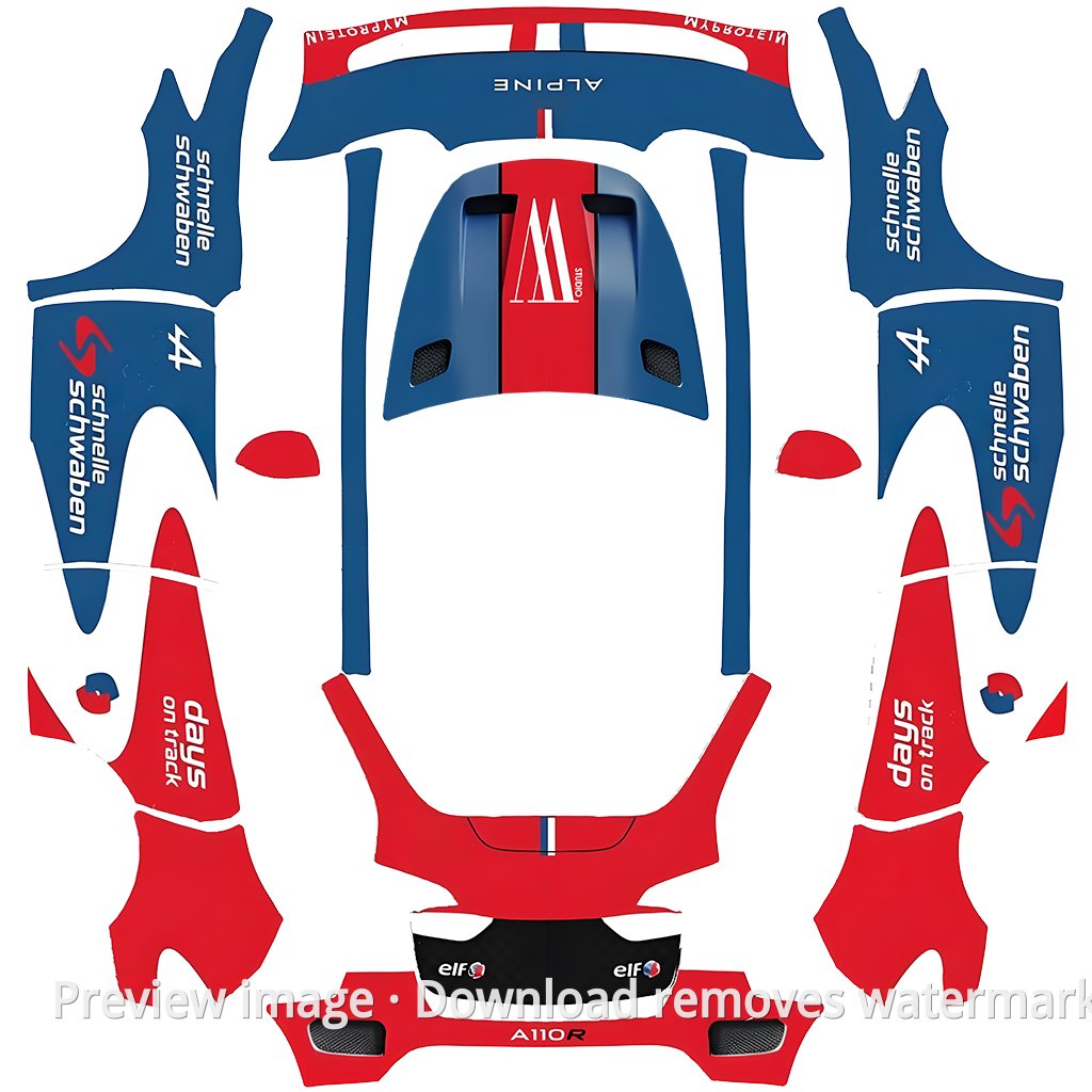ALPINE Racing Livery Special Edition - Model Y