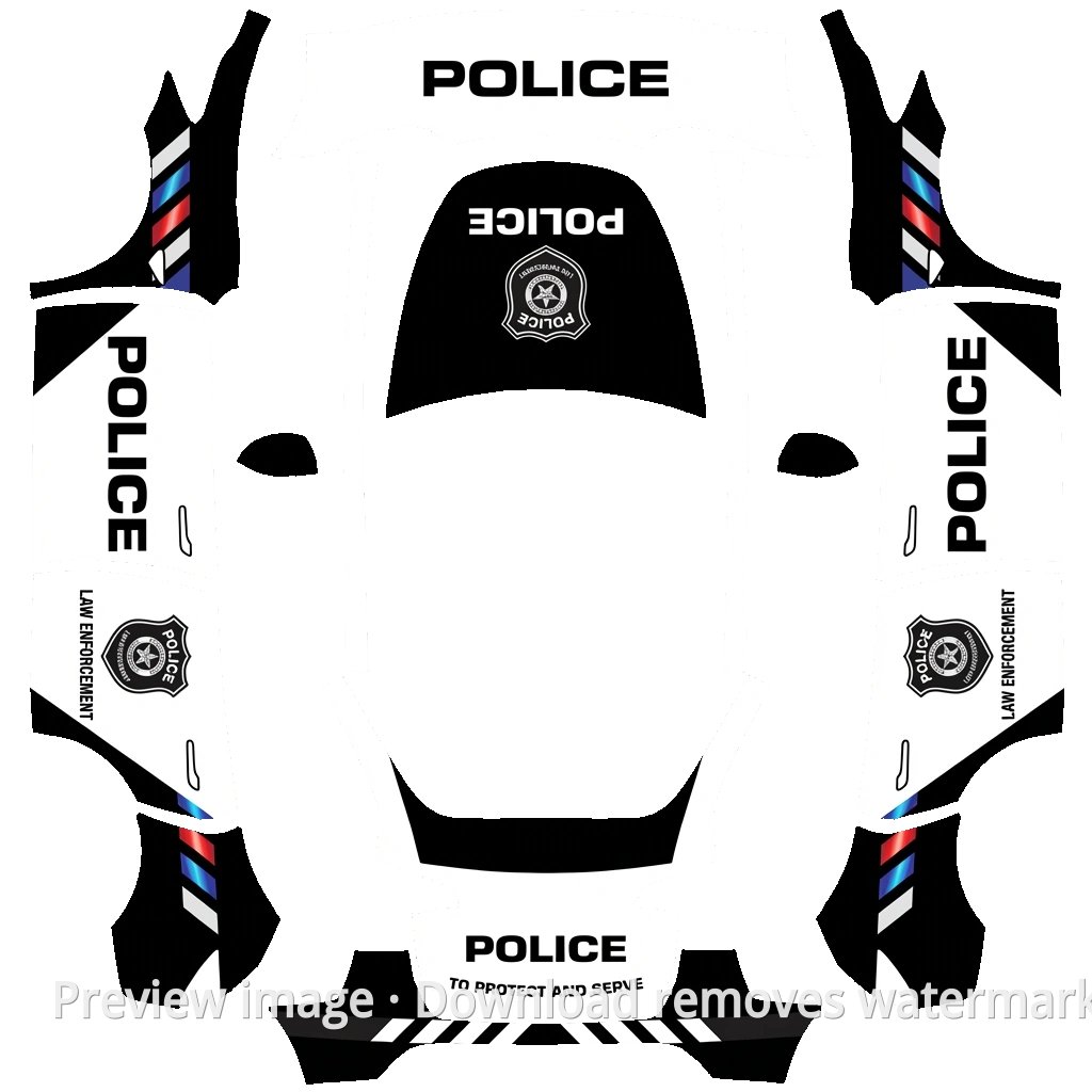 Police Car Series 8 - Model Y