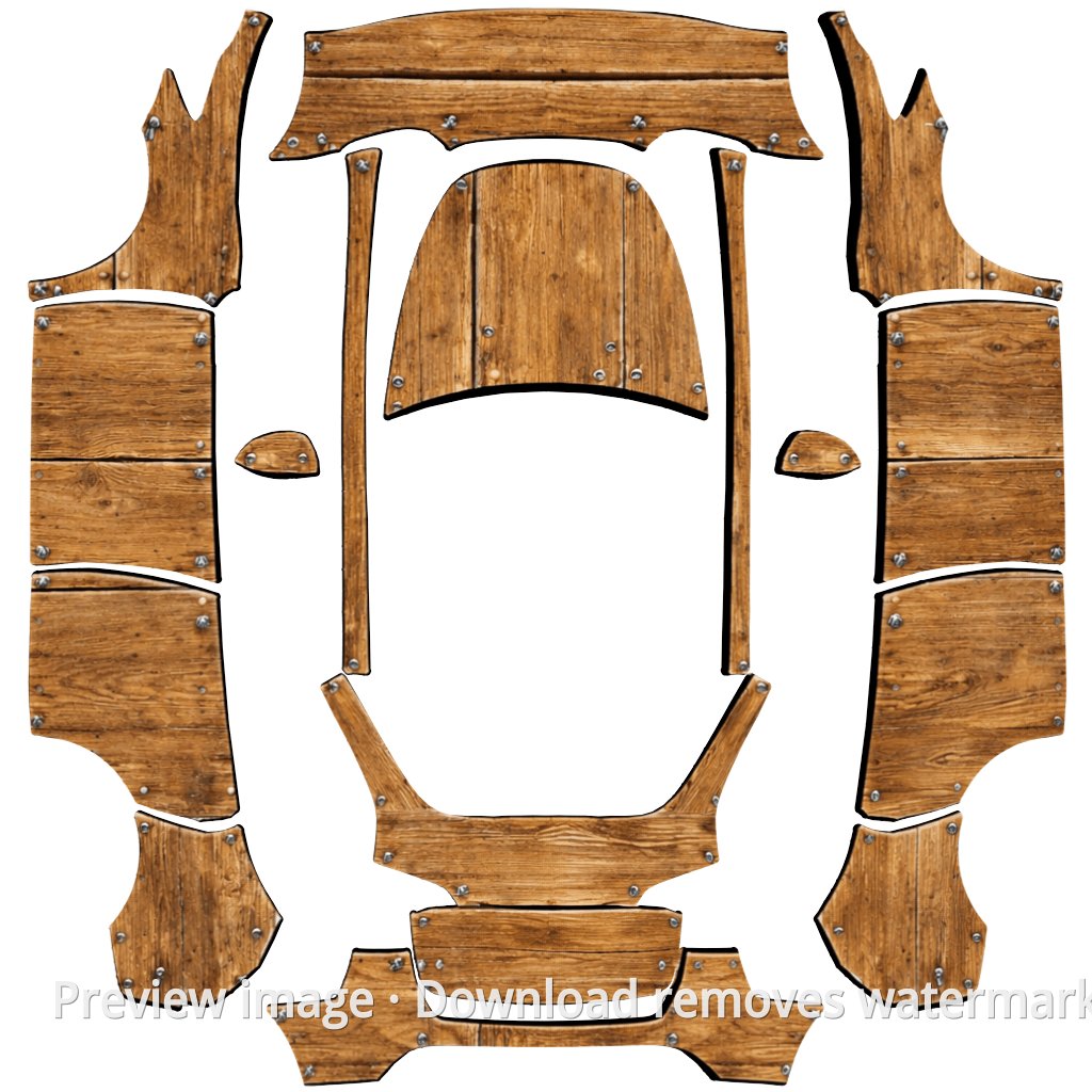 Woodgrain Theme - Model Y