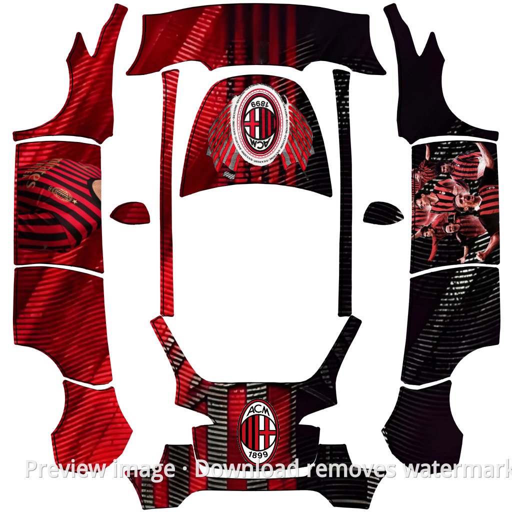 AC Milan Team Livery - Model Y