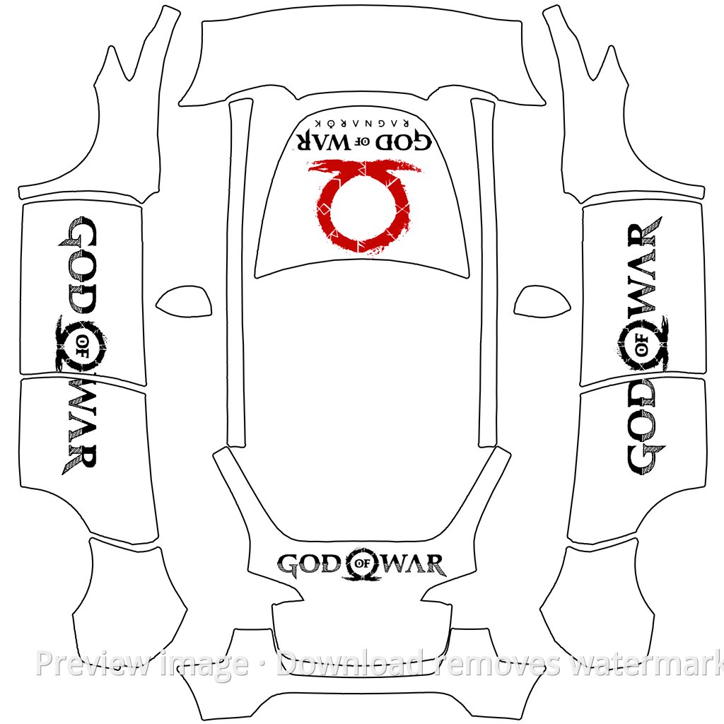 Model Y Paint Shop Template