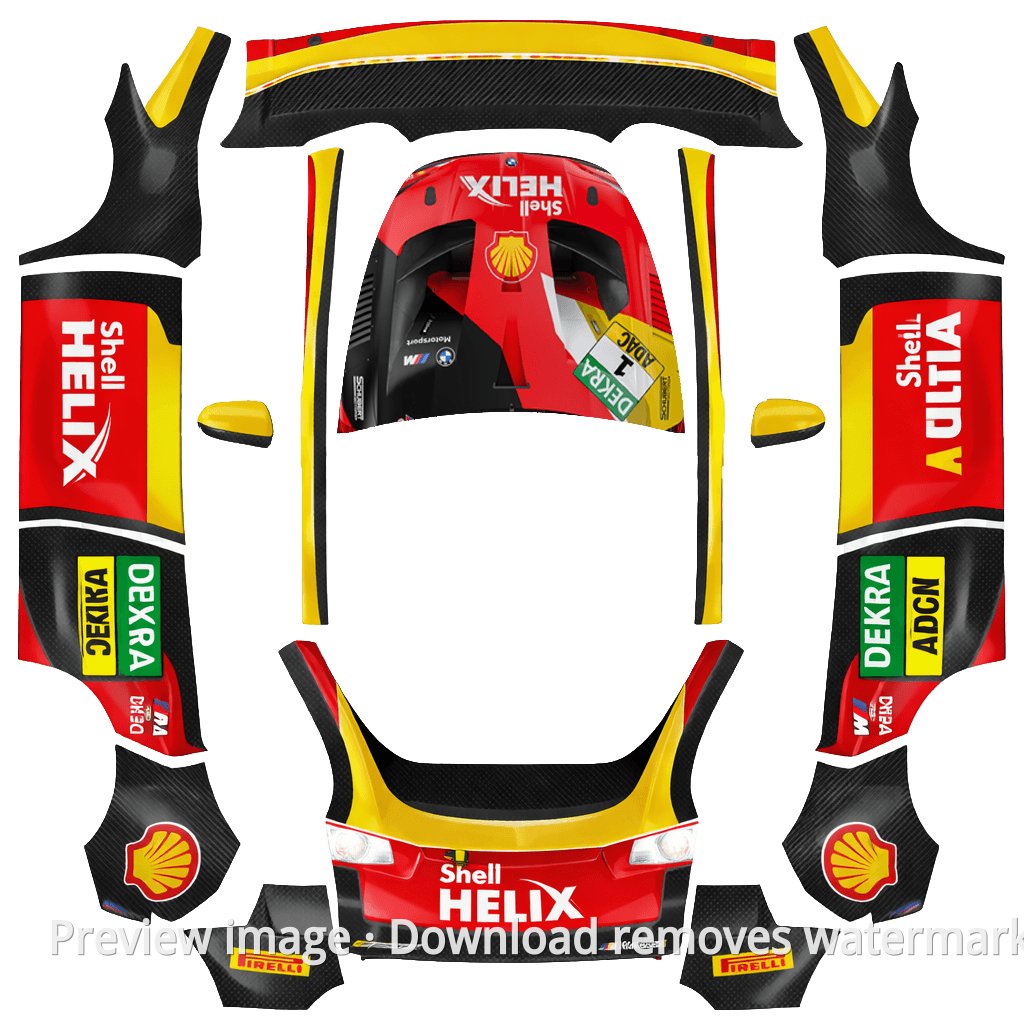 DTM BMW M4 Theme - Model Y