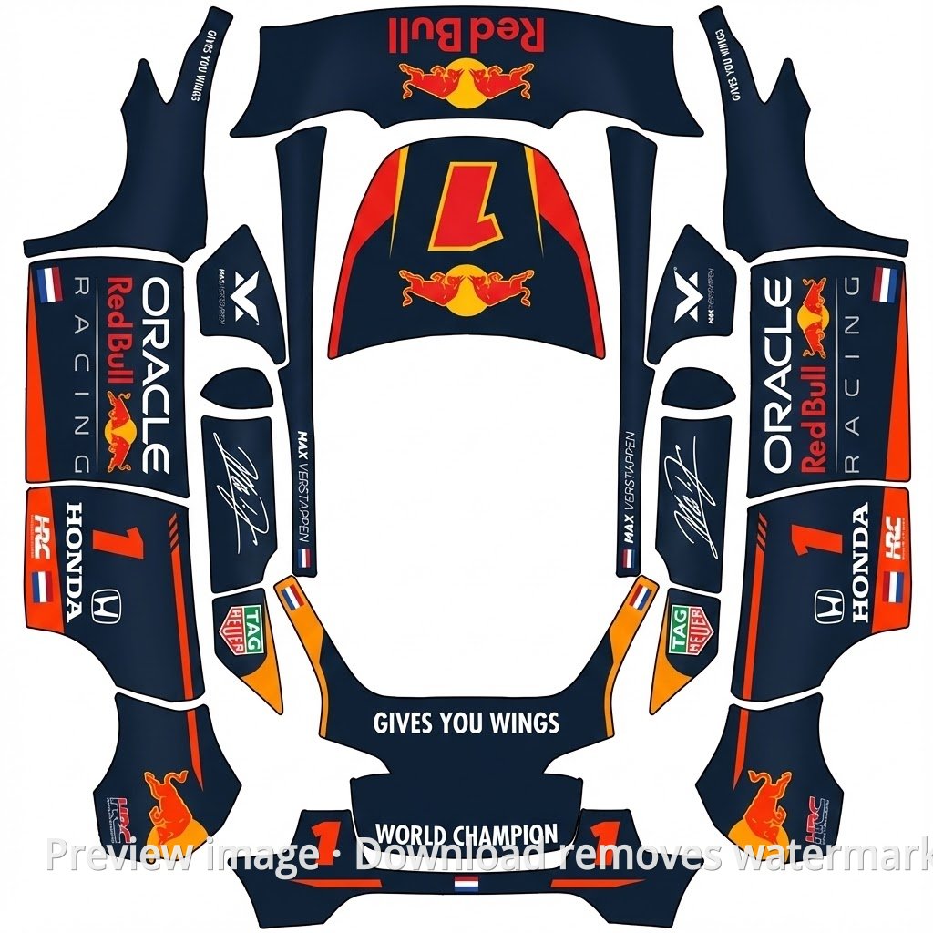 Red Bull Verstappen F1 Theme - Model Y