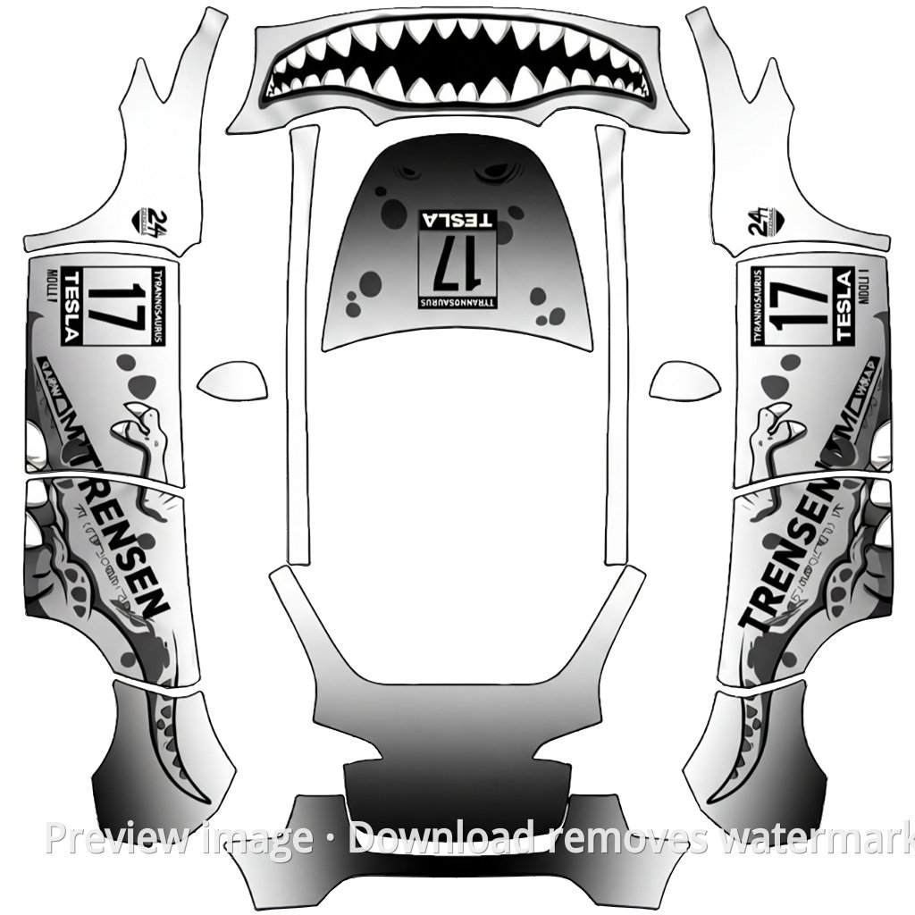 Tyrannosaurus Series Livery 1 - Model Y