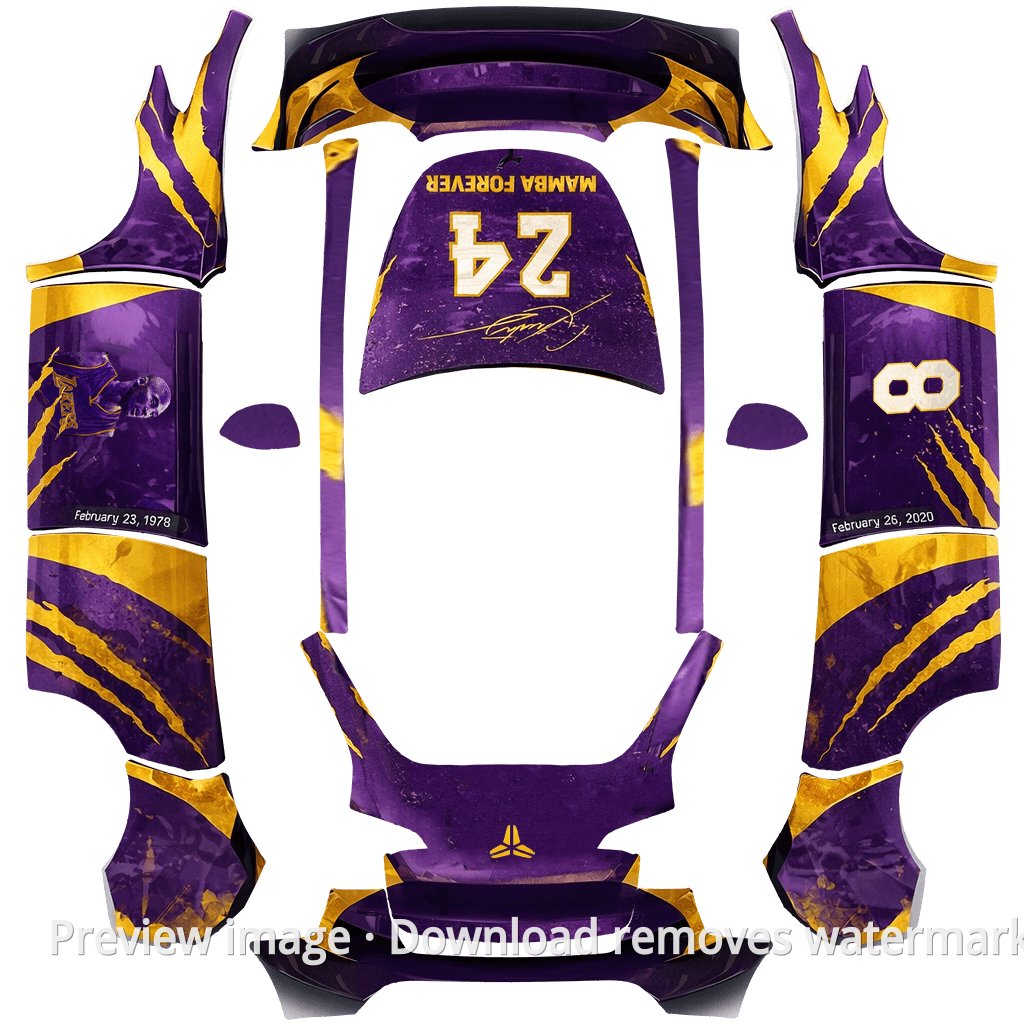 Model Y Kobe Memorial 2 Theme Wrap Template