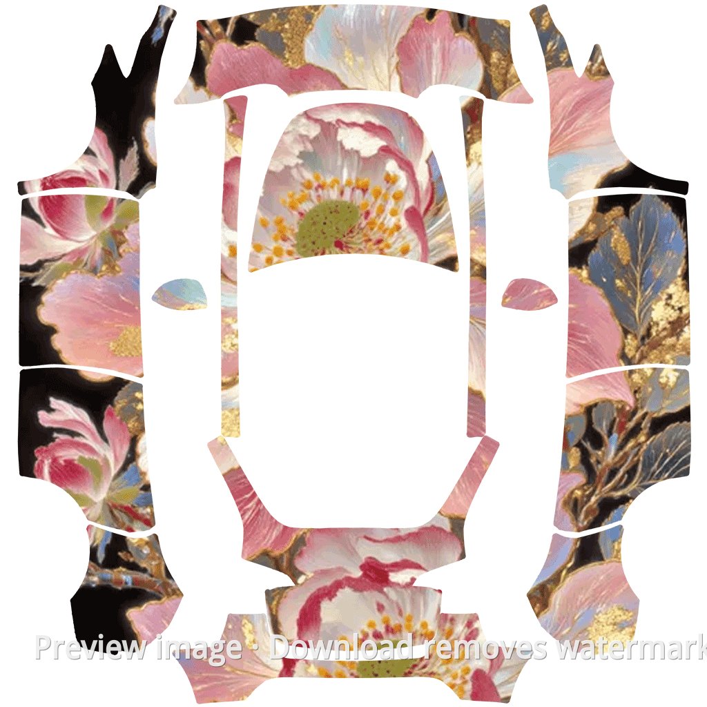 old_model_Y_jinhua Model Y Wrap Template - Model Y Tesla Paint Shop template