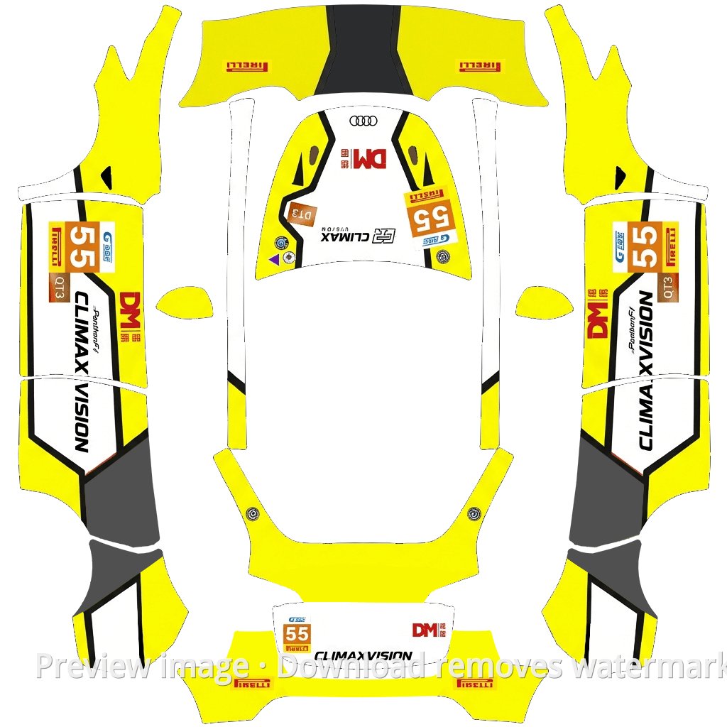 Audi R8 LMS GT3 EVO II Livery - Model Y