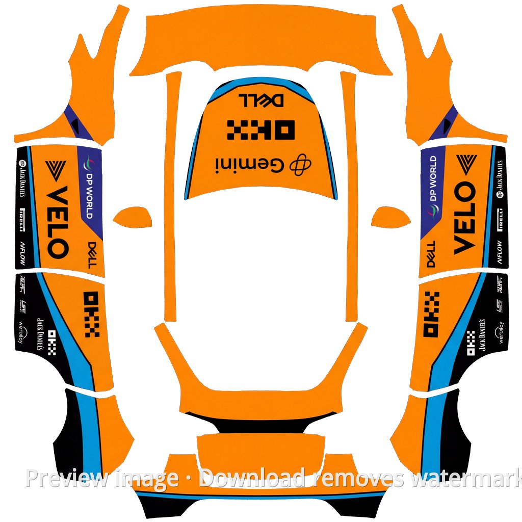 Premium Racing Livery 9 - Model Y