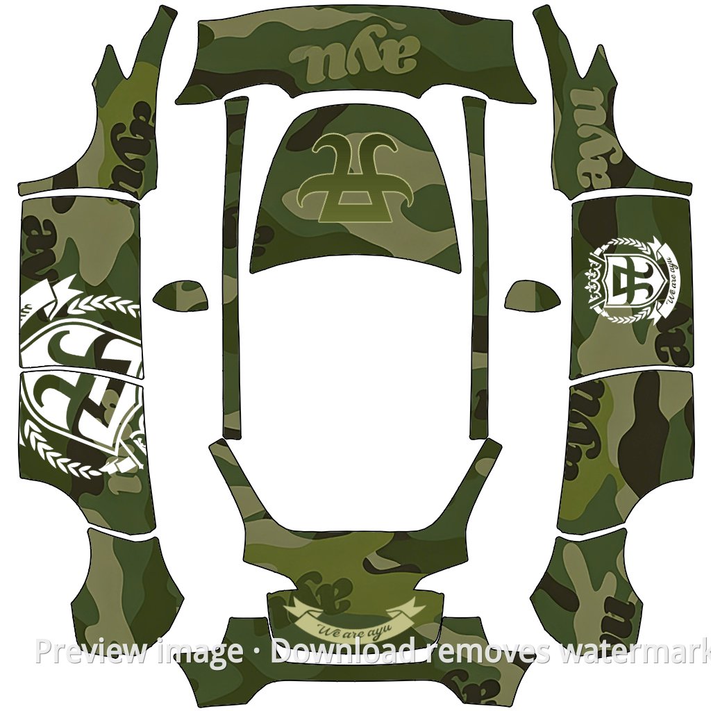 Camouflage Refined Edition - Model Y