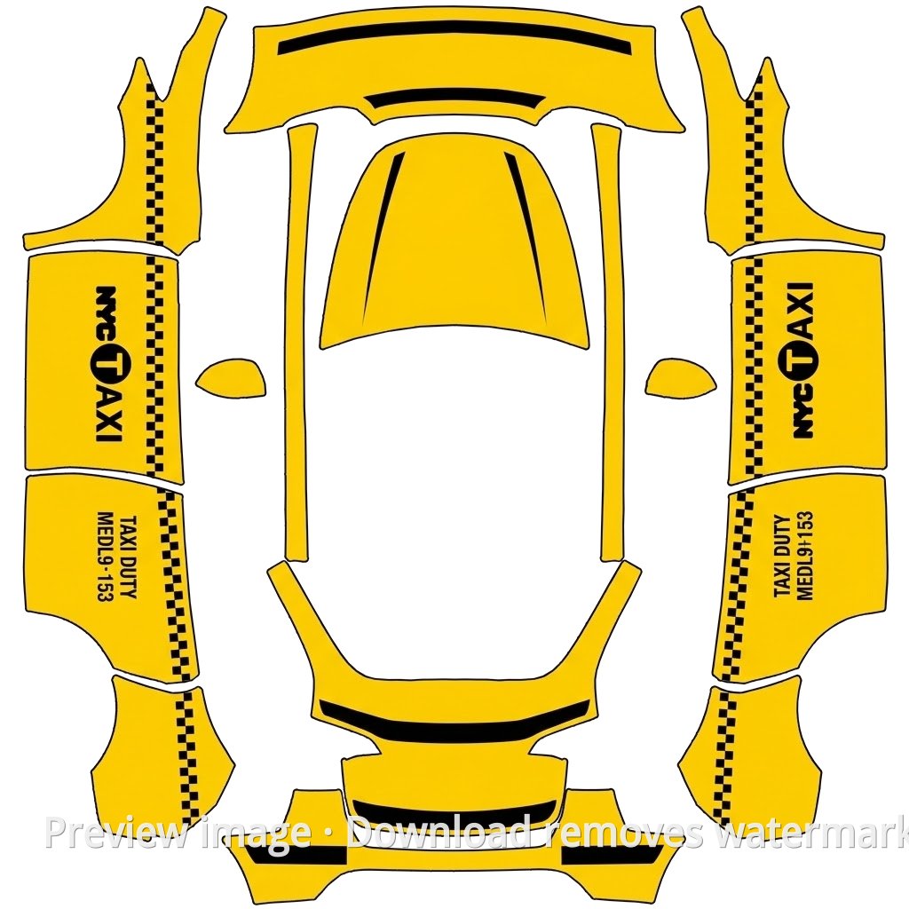 Taxi Theme - Model Y