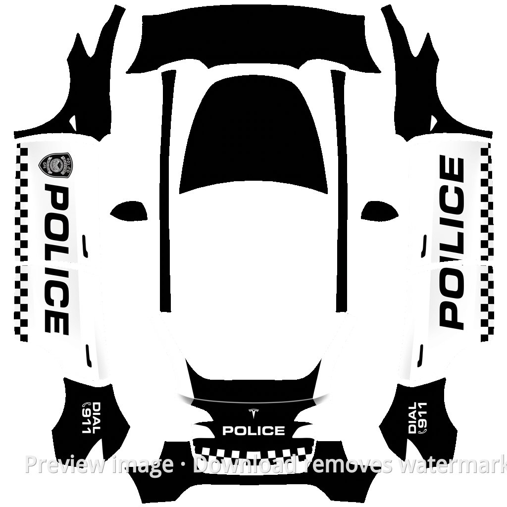 Police Theme - Model Y