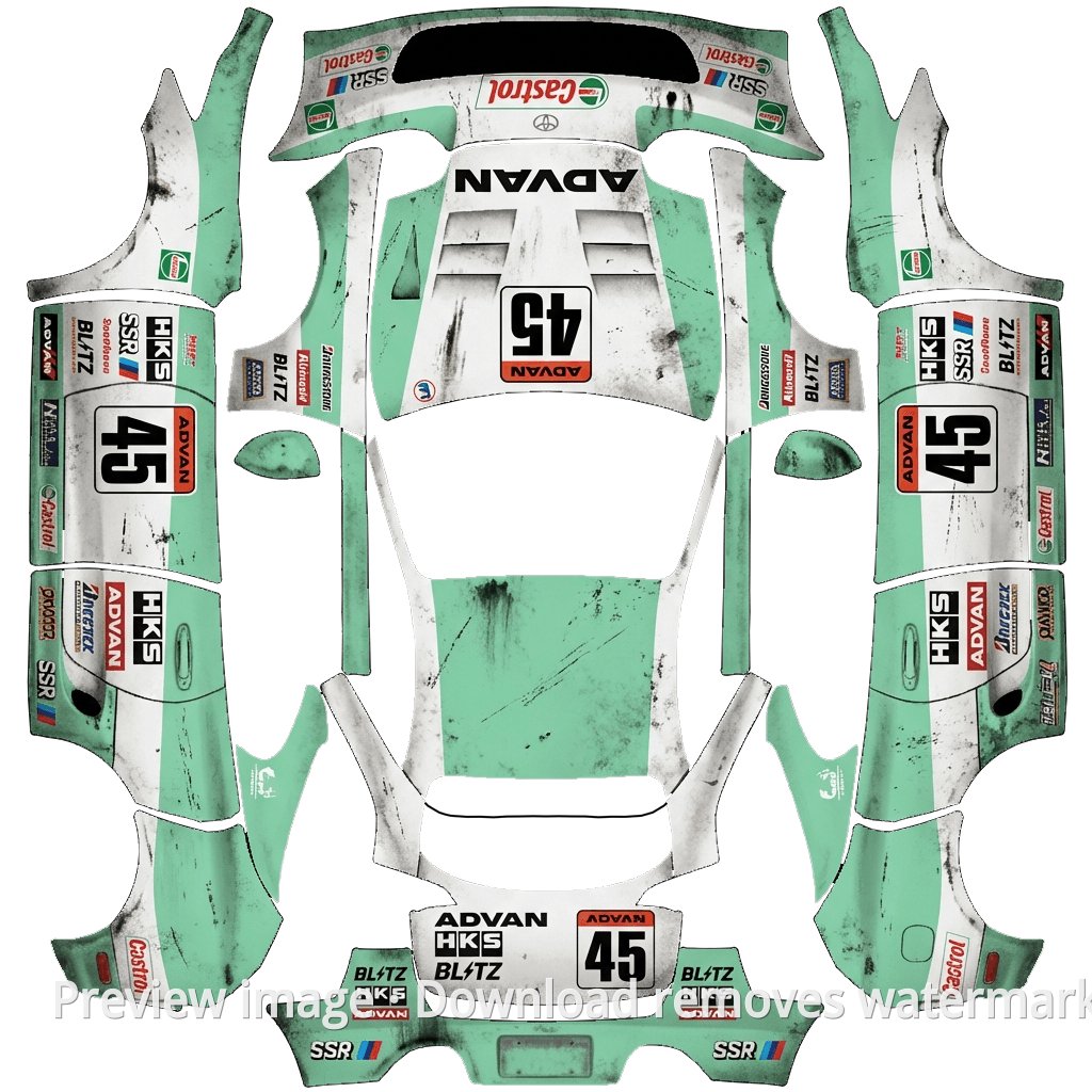 JGTC Retro Racing Livery - Model Y
