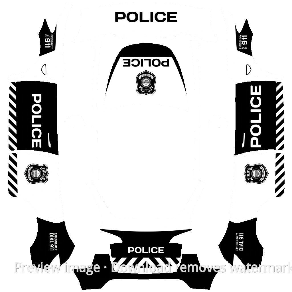 Police Car Series 12 - Model Y