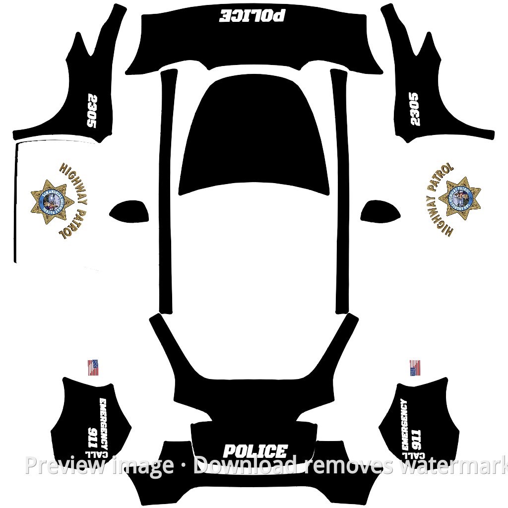 Custom Template #2450 - Model Y