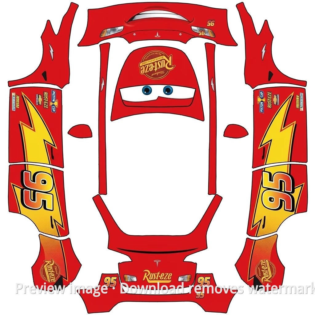 Lightning McQueen Fixed Edition Theme - Model Y