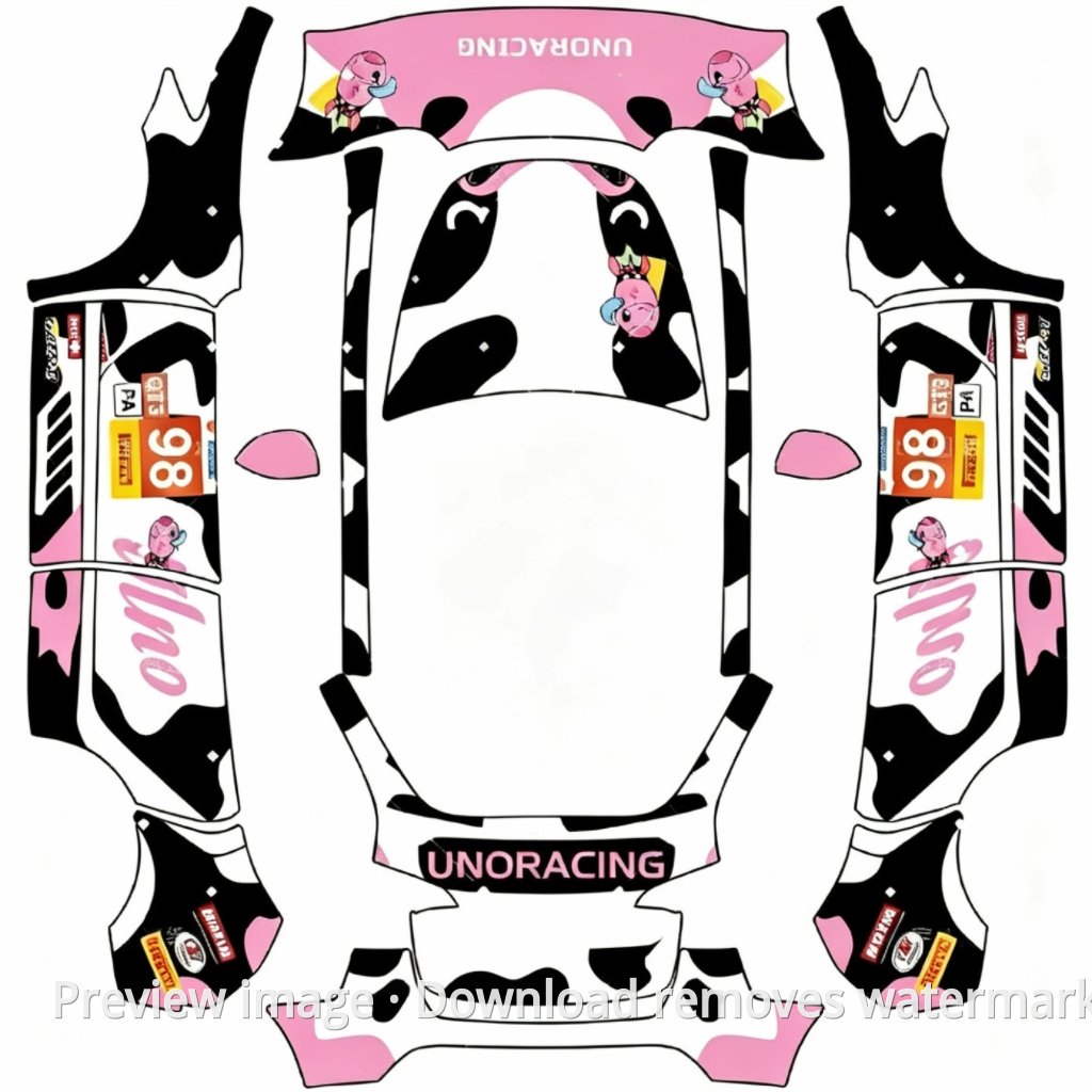 Cow Livery - Model Y