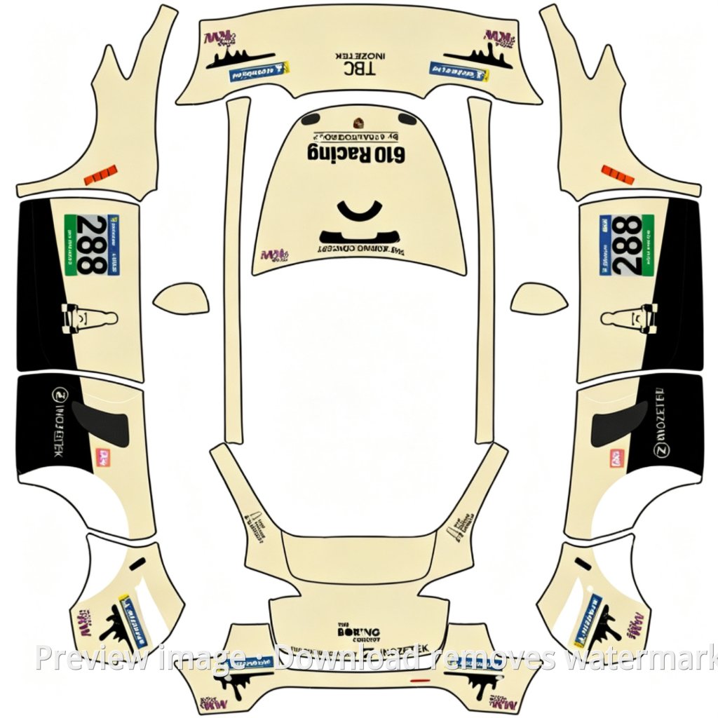 288 Porsche 911 GT3 Cup Theme - Model Y