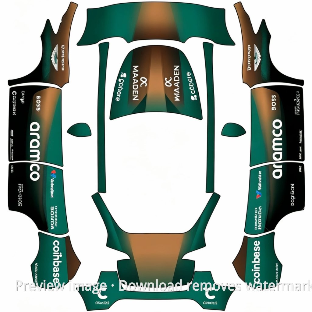 Tesla x Aston Martin Monaco Special Livery - Model Y