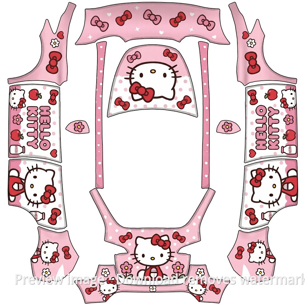 Hello Kitty Theme - Model Y