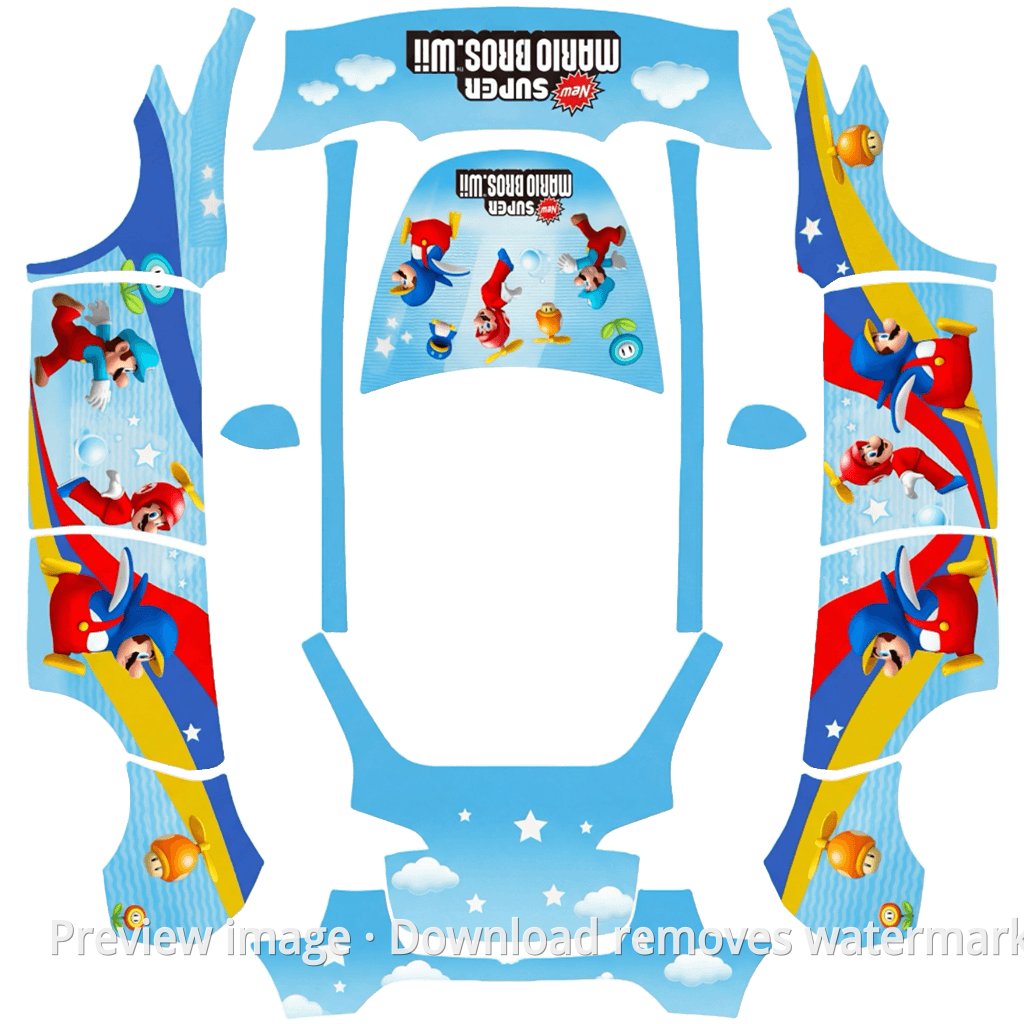 Mario Premium Skin - Model Y