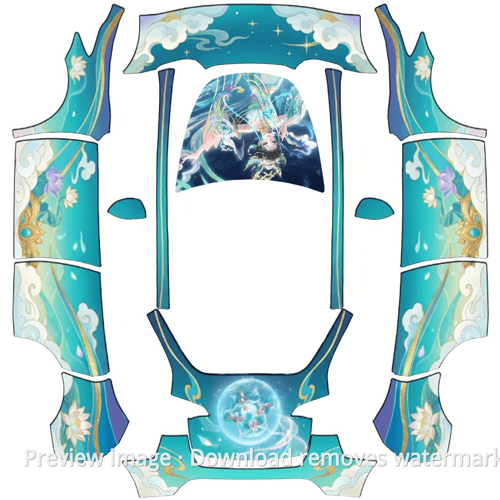Honor of Kings Daji - Yuanzhao Zhongshenghe Theme - Model Y