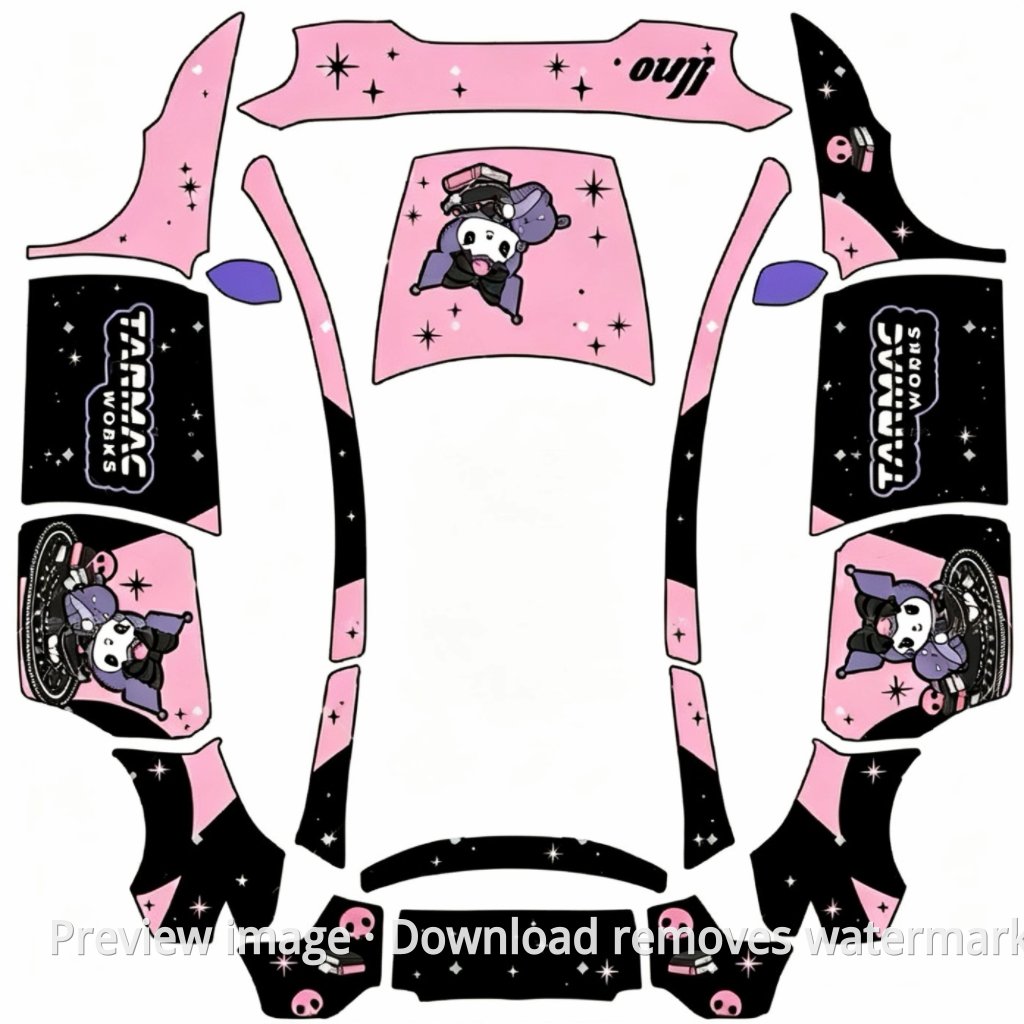 Kuromi Livery - Model Y L