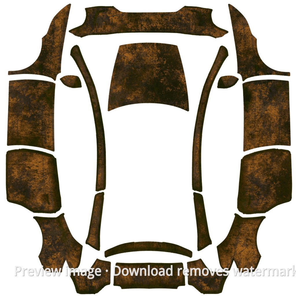 Model Y L #1671 Wrap Template