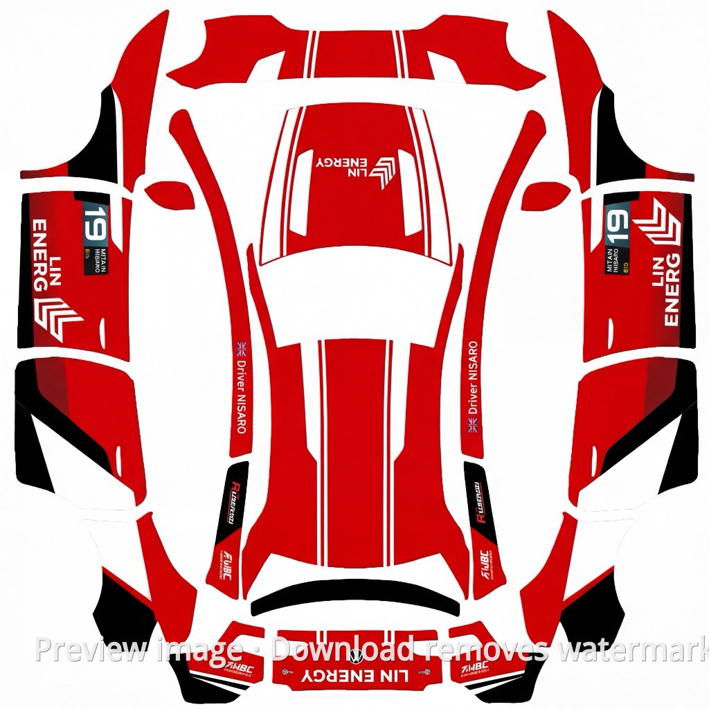 Pegasus No. 19 Race Car - Model Y L
