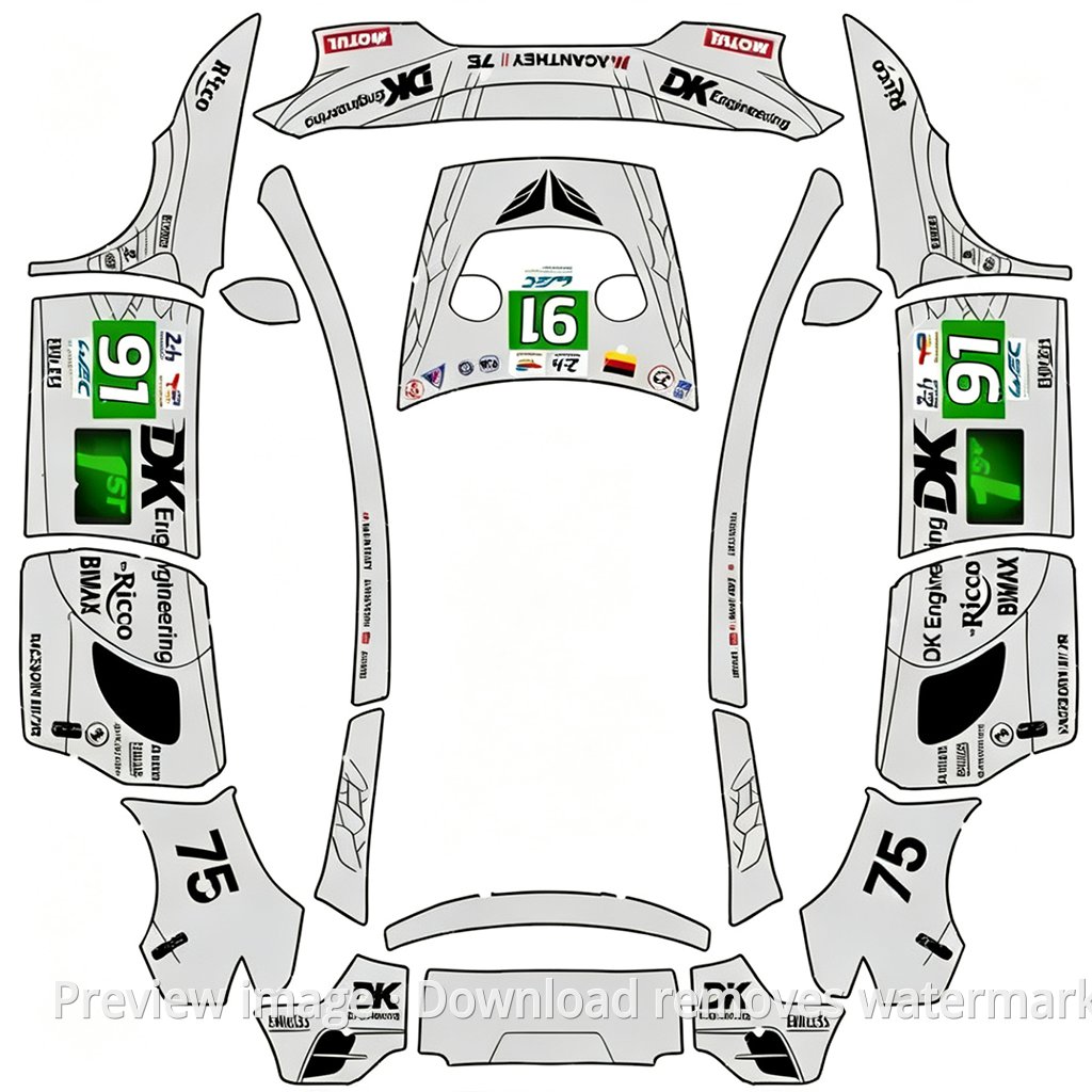 Porsche Le Mans Champion Livery - Model Y L