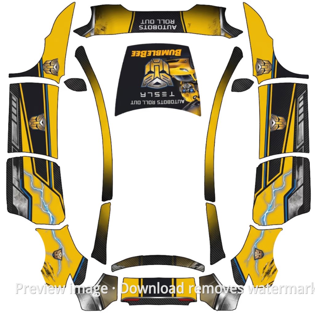 Bumblebee Theme - Model Y L