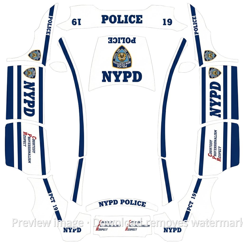 Police Car Series 12 - Model Y L