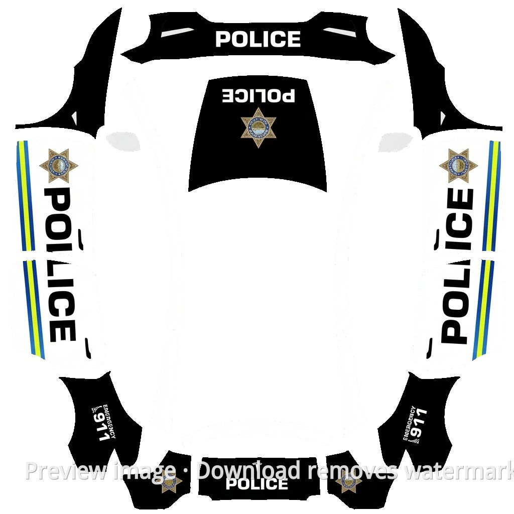 Police Car Series 4 - Model Y L