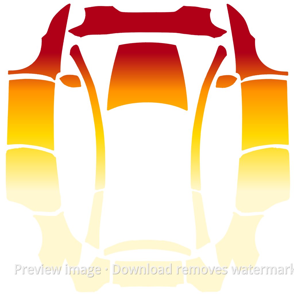 Model Y L #780 Wrap Template