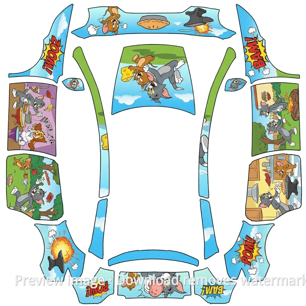 Tom and Jerry Fixed Edition Theme - Model Y L