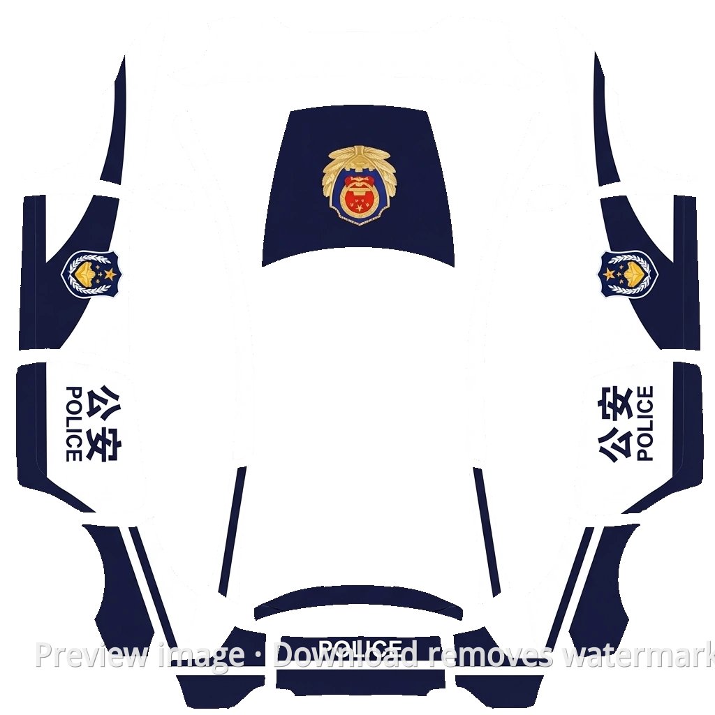 Police Car Series 2 - Model Y L