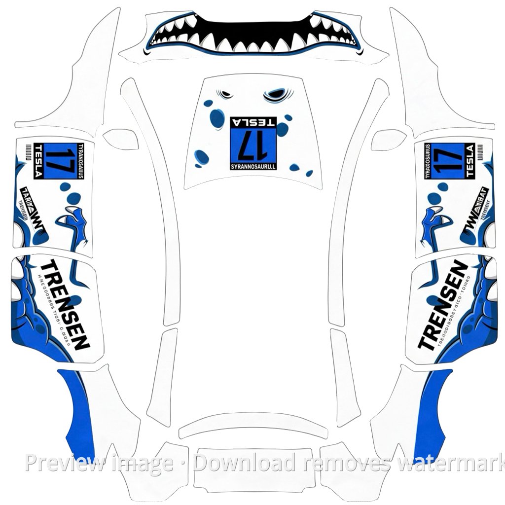 Tyrannosaurus Series Livery 3 - Model Y L