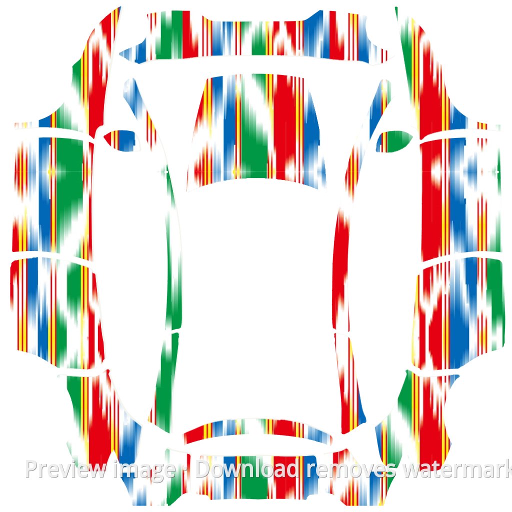 Model Y L Uyghur Atlas Theme Wrap Template